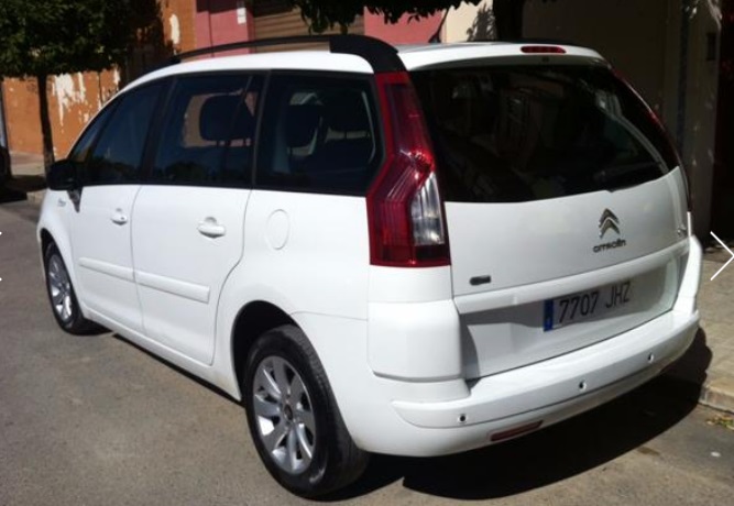 lhd car CITROEN C4 GRAND PICASSO (01/05/2012) - 